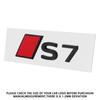 New For T Sline S3 S4 S5 S6 S7 S8 Aalloy Car Rear Trunk Badge Stickers Auto Tail Logo Modification Accessories Emblem Decor Decal