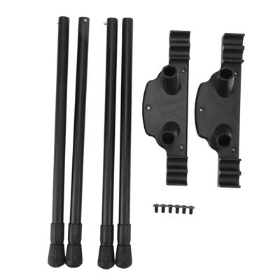 Folding Camping Table Legs Metal Foldable Table Legs Adjustable Height Coffee Table Legs DIY