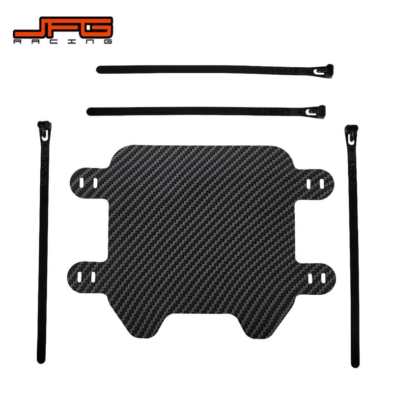 Front License Number Plate Registration Plates Carbon Fiber Pattern For Surron S X Electric Dirt Bike E-Bikes Motorcycyle Parts