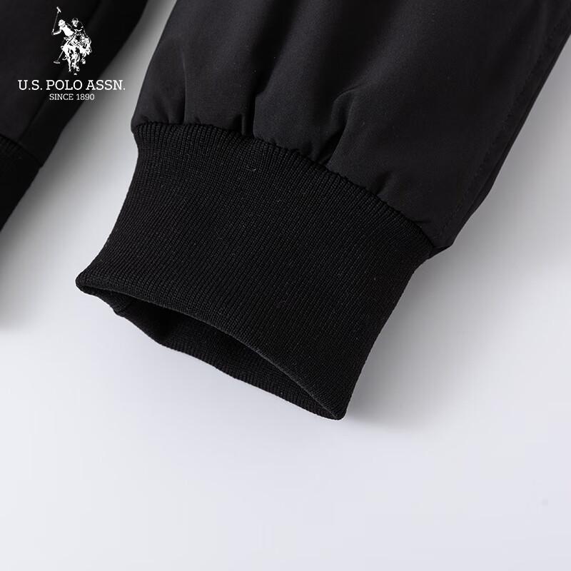 U.S. Polo Assn. Herren Einfache Stehkragenjacke