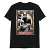 Horror The Lovers Tarot Card Funny Frankenstein And Bride T-Shirt