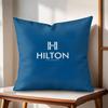 Luxury HHiltonS Design Cushion Cover Natural Linen Organic Fabric DoubleSided Printing Couch Pillow Covers Home Decor