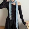 180cm Women's Knitted Scarf Soft Long Tie Scarf Casual Neck Warmer  Costume Accessories