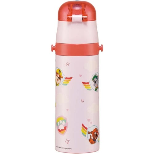 Skater Children's Stainless Steel Water Bottle, Direct Drinking, 470ml, Paw Patrol Rescue 23, Child-Friendly, Lightweight Type, Boys, Cool Water Bottl