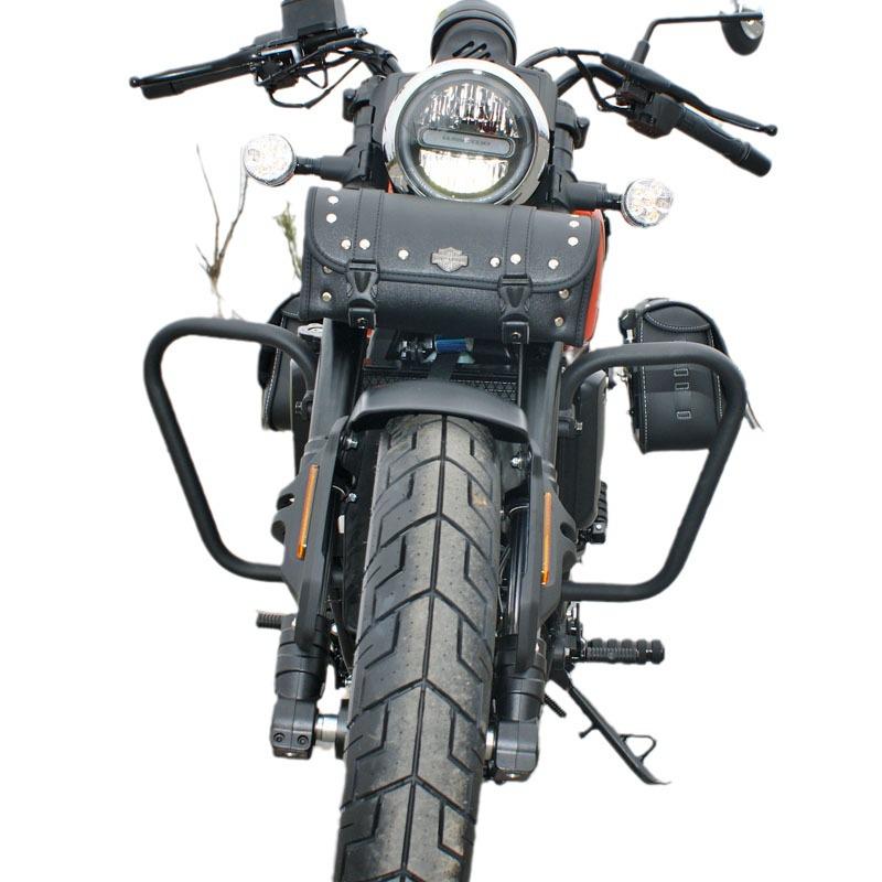 Qianjiang Flash 250 Front Bumper Guard, Anti-Fall Bar, Flash 150 Rear Backrest & Quick-Release Side Bags