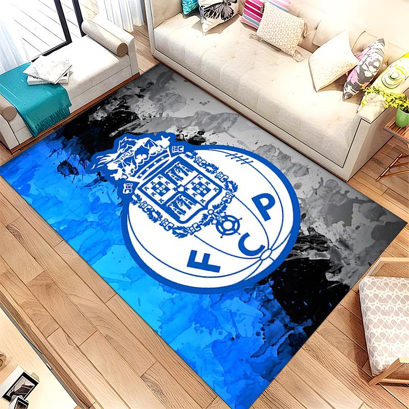 Futebol Clube do Porto (1) Rug Suitable For Living Rooms Bedrooms Computer Rooms Dining Areas And Placement Under Tables And Chairs Also An Ideal Choi
