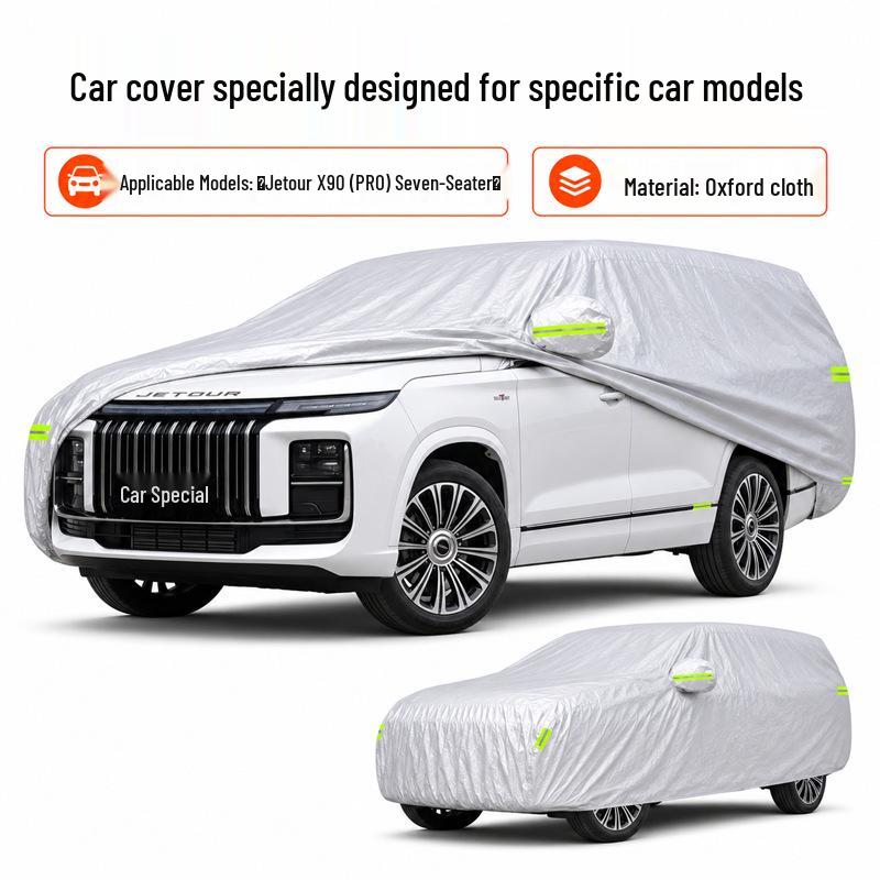 Jetour X90PRO Car Cover - All-Season Sun Protection & Waterproof Heat Insulation.