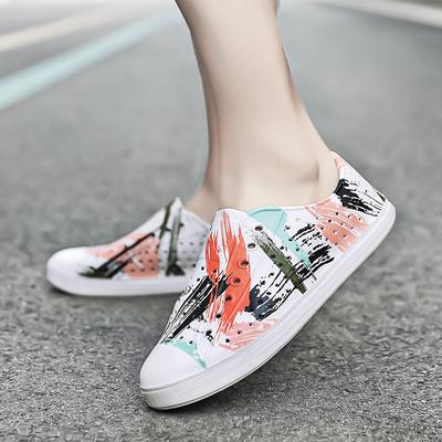 WNC Native Hole Shoes Couple Summer New Graffiti Breathable Waterproof Men's and Women's Casual Beach Sandals Spot
