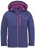 Jacket Trollkids Balestrand Softshell Jacket Blue Pink