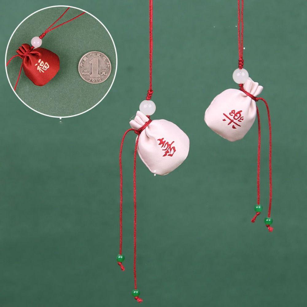 for Filled Fragrant Herbs Chinese Style Sachet Printing Tassel Small Pouch  Ladies