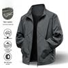 Reinforced Tactical Men's Outdoor Stand-up Collar Jacket for Spring/Autumn