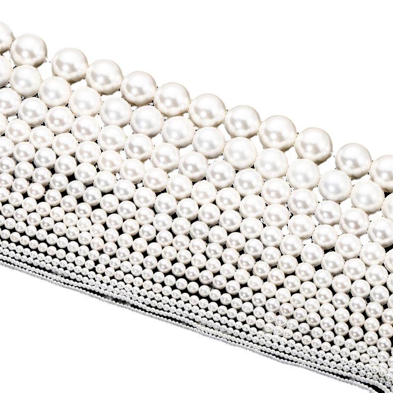 High-Quality 2-20mm Natural Deep Sea Shell Pearl Round Beads for DIY