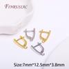 Handmade Earring Making Supplies,Brass Metal 18K Real Gold Plated Earwires Earring Fasteners Hooks For DIY Earring Accessories