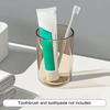 Couple Solid Color Transparent Mouthwash Cup Large Capacity Nordic Style Toothbrush Cup Transparent Mouthwash Plastic Cup