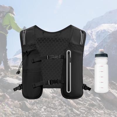 Vest Hiking Backpack Water Bottle Holder Cycling Pack for Jogging Race
