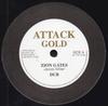 Disque 12 pouces JACOB MILLER JOHNNY CLARKE Zion Gates Dub Enter His Gates ATT10016 Attack Gold UK 1977 UK Reggae Ska Dub