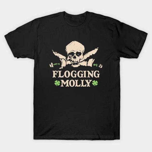 Flogging Molly Celtic punk band Punk Band Tour T-Shirt AG003 L