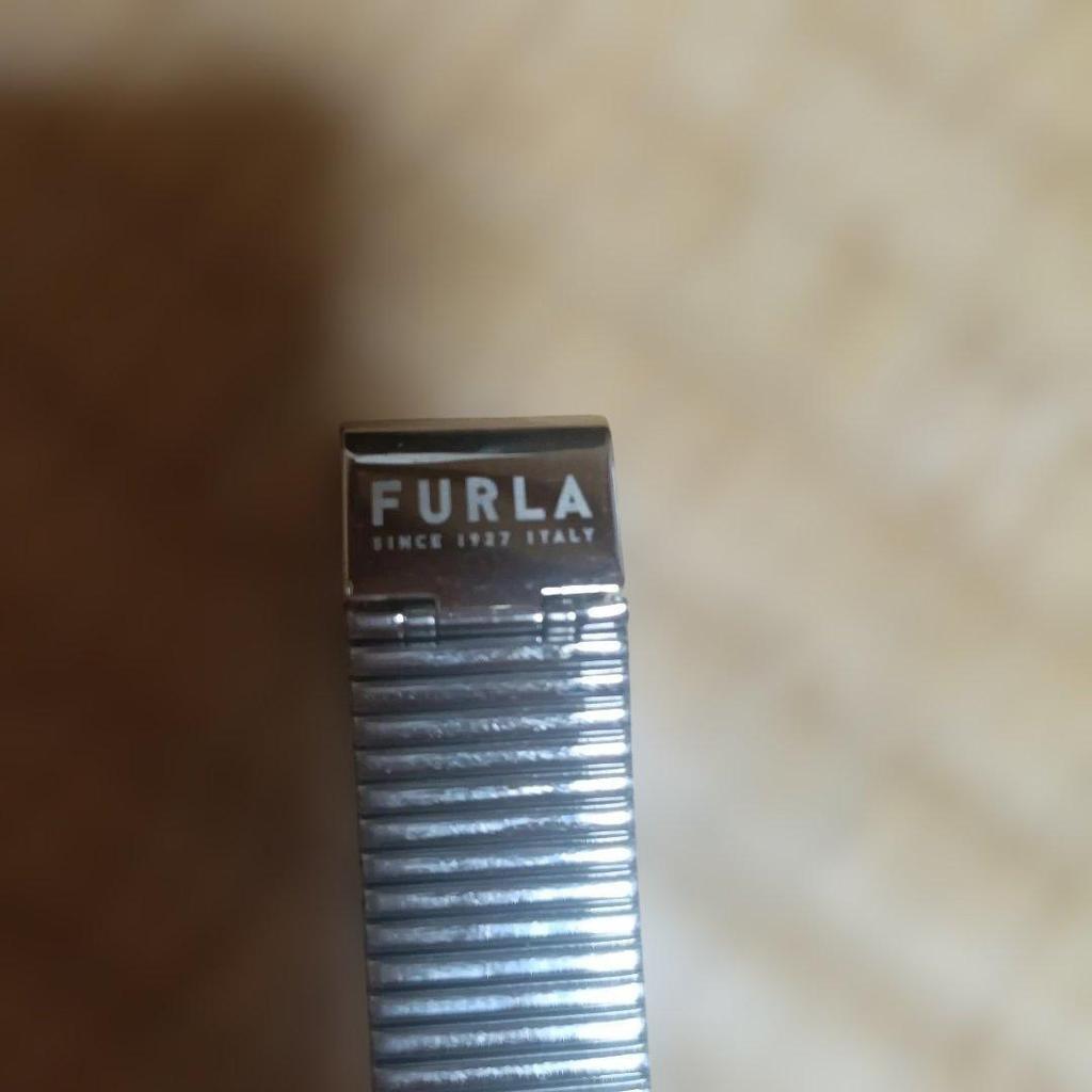 Used FURLA Watch Silver Mesh Band