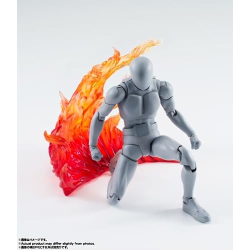 TAMASHII NATIONS Tamashii EFFECT BURNING FLAME RED Ver. for S.H.Figuarts Non-scale ABS&PVC Painted Complete Figure