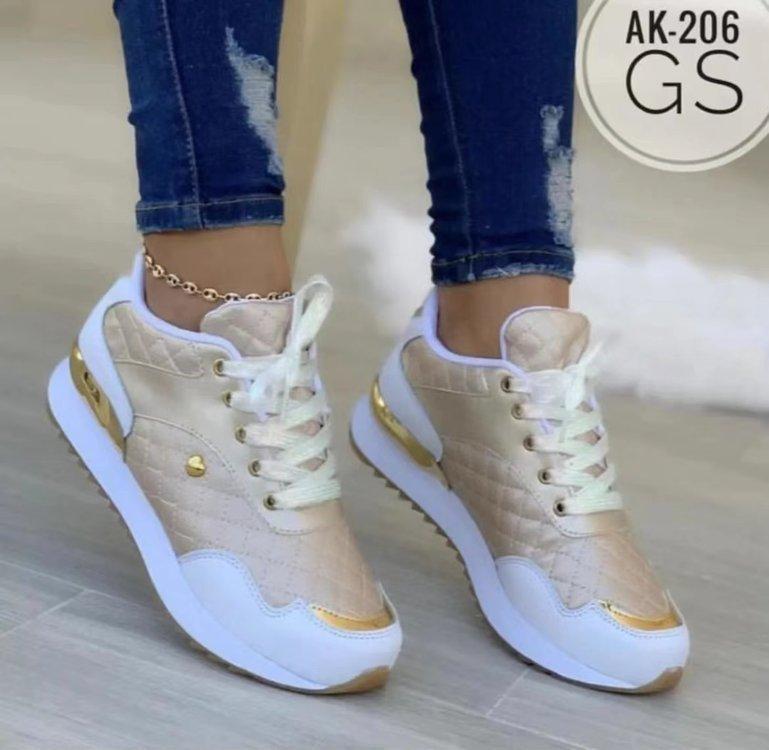 

Independent station new large size sports shoes autumn and winter new lace-up plaid lace-up thick-soled foreign trade single shoes 43
