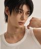 Lanarchive [1188] Thin Stick Chain Necklace