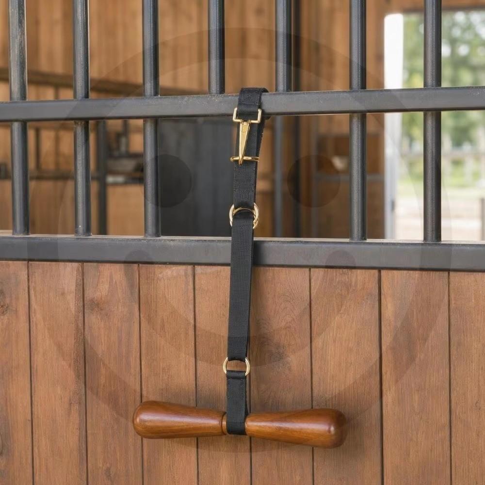 Wall Mounted T-Shaped Saddle Rack Wooden Horse Tack Rack T-Shaped Saddle Hanger for Western Saddle