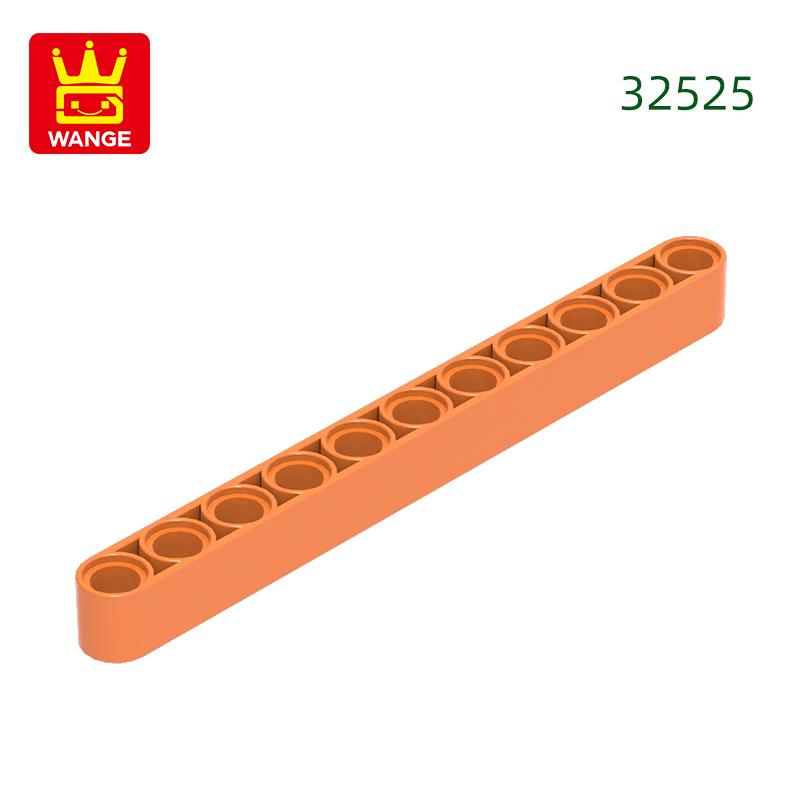 35Pcs/lot 32525 1x11 Thick Hole Block Moc Colours Accessories Compatible with with Brick DIY Children's Toy Building Assembly Parts