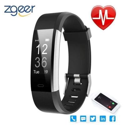 Smartwatch - Activity Tracker - Heart Rate Monitor - Waterproof - IP67