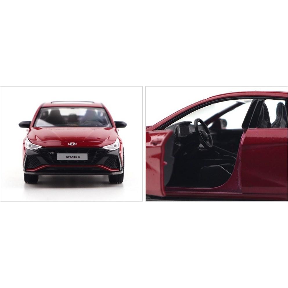 Hyundai Elantra N Druckgussmodellauto - Serie 2, Rot