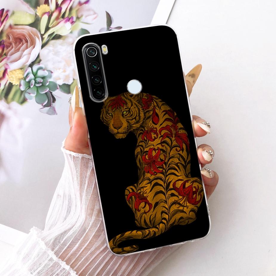 Pour Xiaomi Redmi Note 8 Note8 T Coque Nouvelle Housse Peinte de Luxe Coque de Téléphone Souple Fine Pour Xiaomi Redmi Note 8 Pro Note8 2021 Fundas