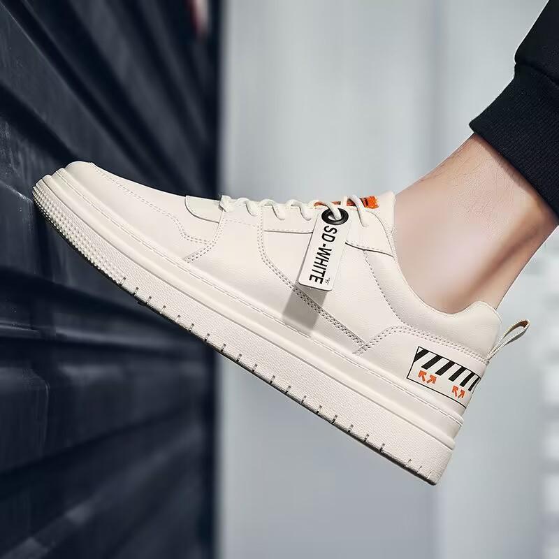 Men's Shoes New Spring Little White Shoes Men's Trend Versatile Board Shoes Youth Casual Sports Shoes