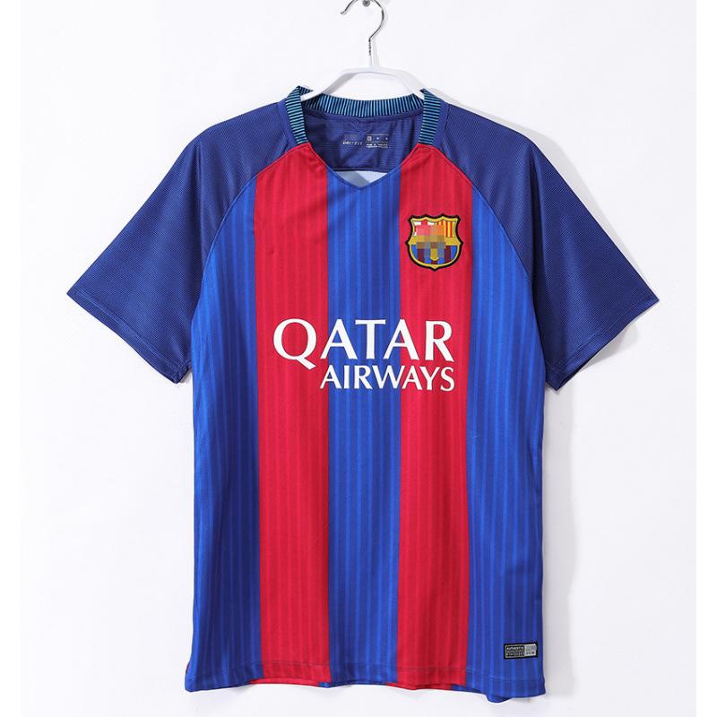 Camiseta Vintage 1415 Barcelona 10 Messi 11 Neymar 0809 Camiseta de Fútbol Retro Clásica de Manga Larga Corta XXL