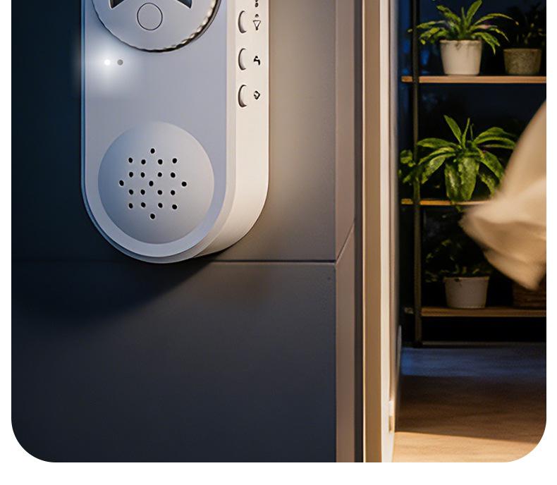 Home Smart Door Reminder: Voice Alerts for Keys, Doors, Windows, and Gas Safety for the Elderly