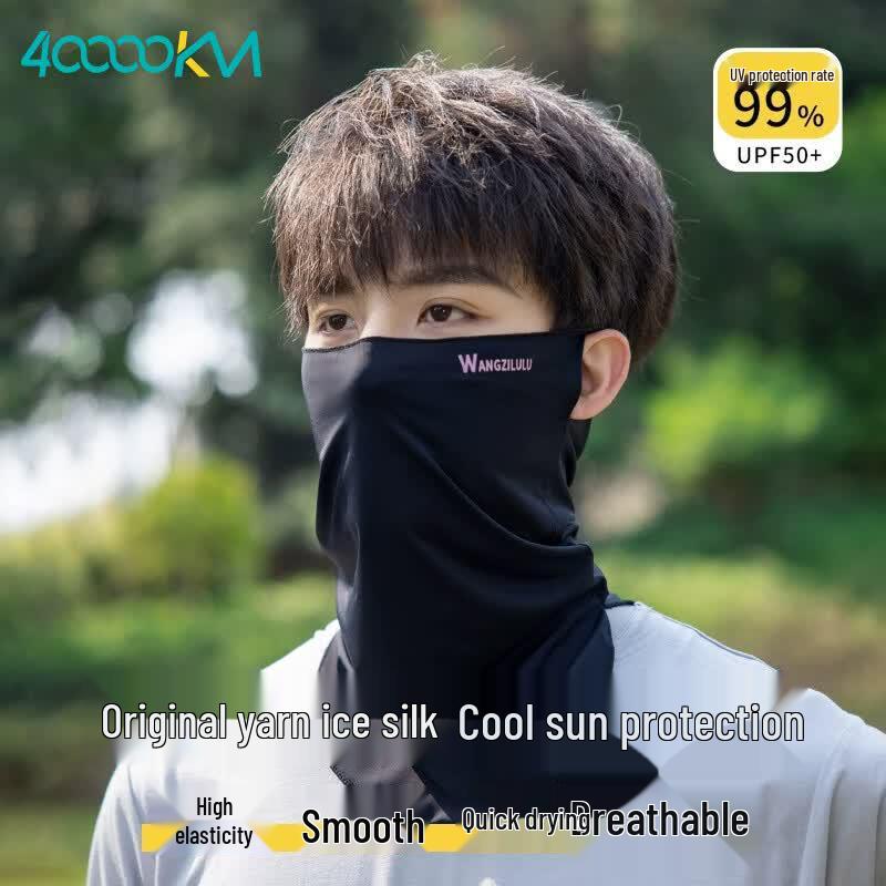Outdoor UV Protection Ice Silk Face Mask