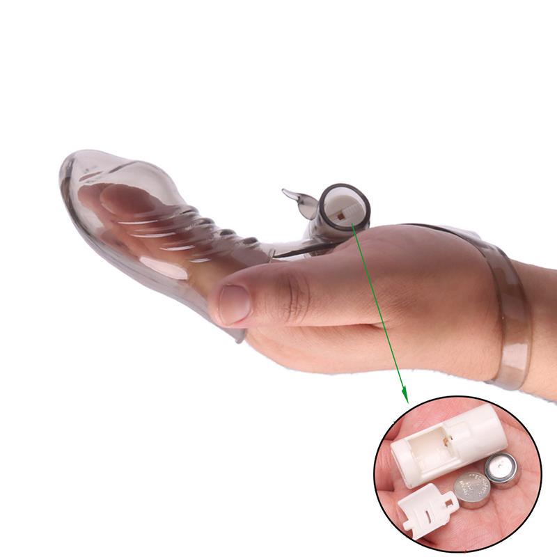Fingerarm voksen sexleketøy for kvinner Vaginal massasjeapparat Kvinnelig masturbator Klitorisstimulator