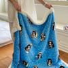 Winter Thick Milk Fleece Blanket Office Nap Sofa Bed Kids Students