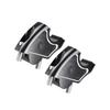 WOOGA Motorcycle Handlebar Risers 45mm Lossless Mount Aluminum Handlebar Raise 25mm Rearward Handlebar Height Up Adapter Fits Honda Rebel CMX 1100 CMX