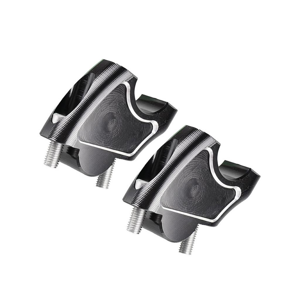 WOOGA Motorcycle Handlebar Risers 45mm Lossless Mount Aluminum Handlebar Raise 25mm Rearward Handlebar Height Up Adapter Fits Honda Rebel CMX 1100 CMX