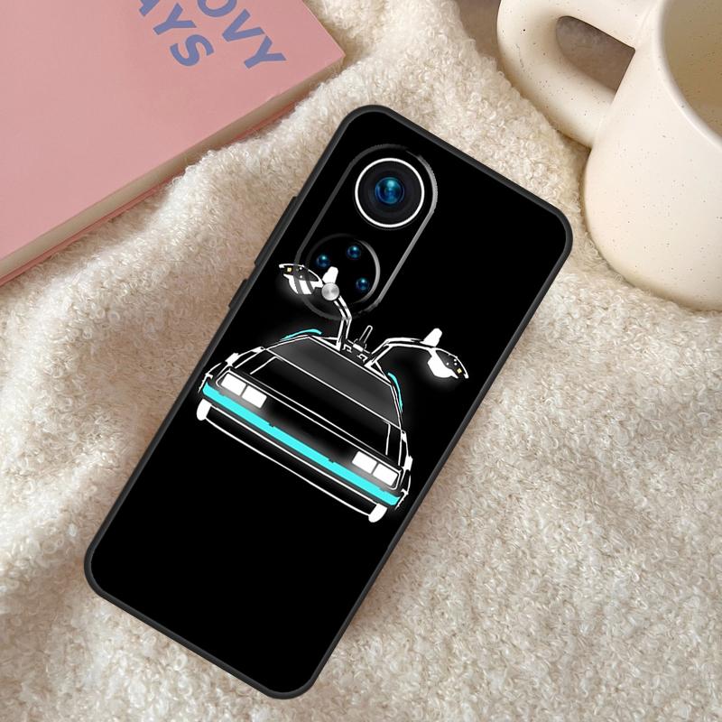 Back To the Future Cool Funda For Huawei P20 P30 P40 P60 Pro P Smart Nova 9 5T Honor Magic5 Lite X8 X9 a 50 70 Case