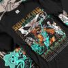 Brook Graphic T-shirt One Piece Anime Manga Printed Oversized Men Women Streetwear Y2k High Quality Pure Cotton Short Sleeve Female Male Clothing