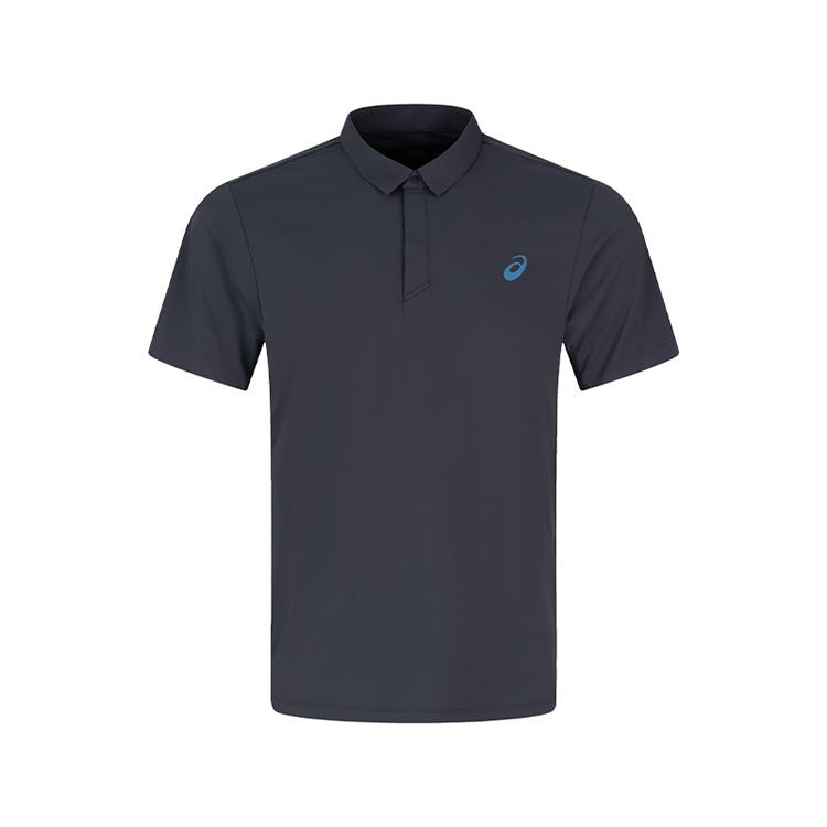 Asics D.Fresh Sports Lifestyle Series Moisture-Wicking Breathable Short Sleeve Polo Shirt Men Tops Black 2031F365-001