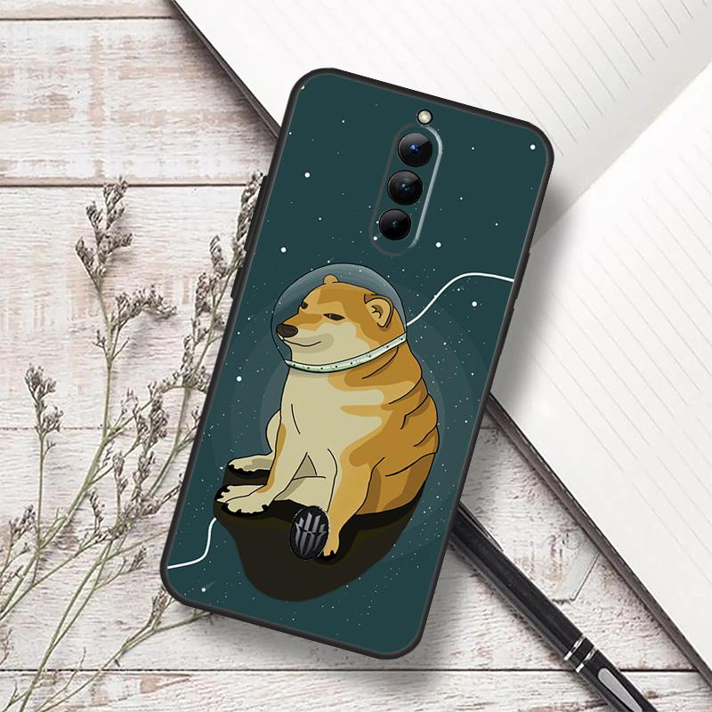Funny Cheems Doge Case For ZTE Nubia RedMagic 6 7 6S 7S Pro 5G 6R RedMagic 8 8S 9 9S 10S Pro Plus 10 Air Cover