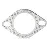 20x 2.5 Inch/63mm Universal Engine Exhaust Pipe Gasket With Two Holes Repairing Parts Rustproof Reliable Sealing Car Accessories