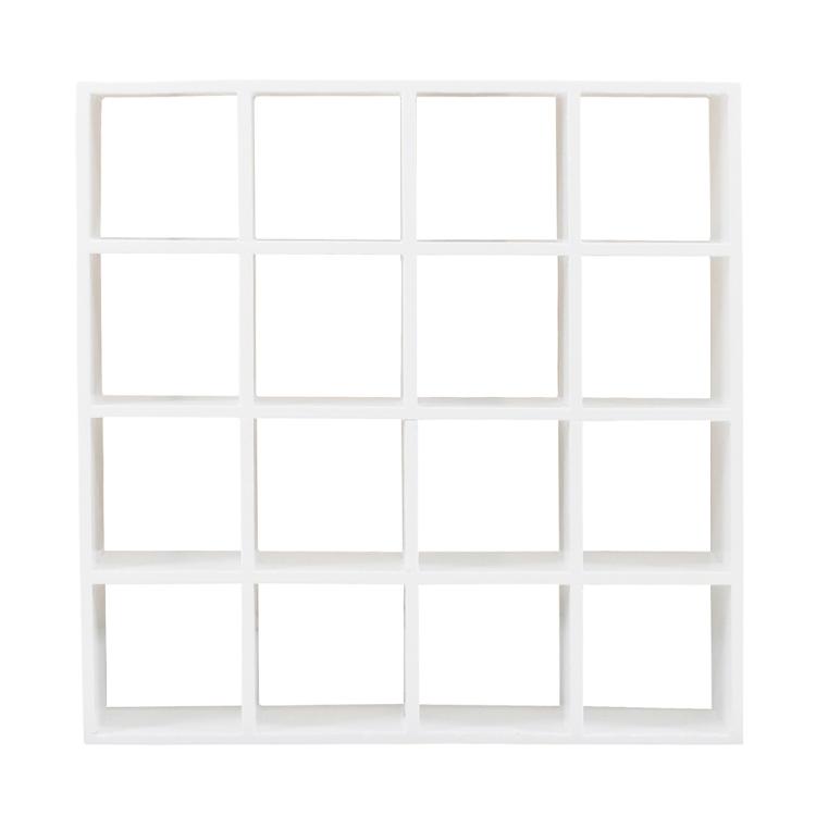 

1/12 Mini Dollhouse 16 Grid Shelves Rack Book Toy Display Rack Kids Girl Gifts 1