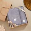 2025 new gift coral fleece towel bath towel set three-piece wedding towel small gift box