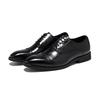 Three Joint Men's Leather Shoes Business Casual Dress Men's Shoes British Suit Shoes Men's Groom Wedding Shoes 8038-R