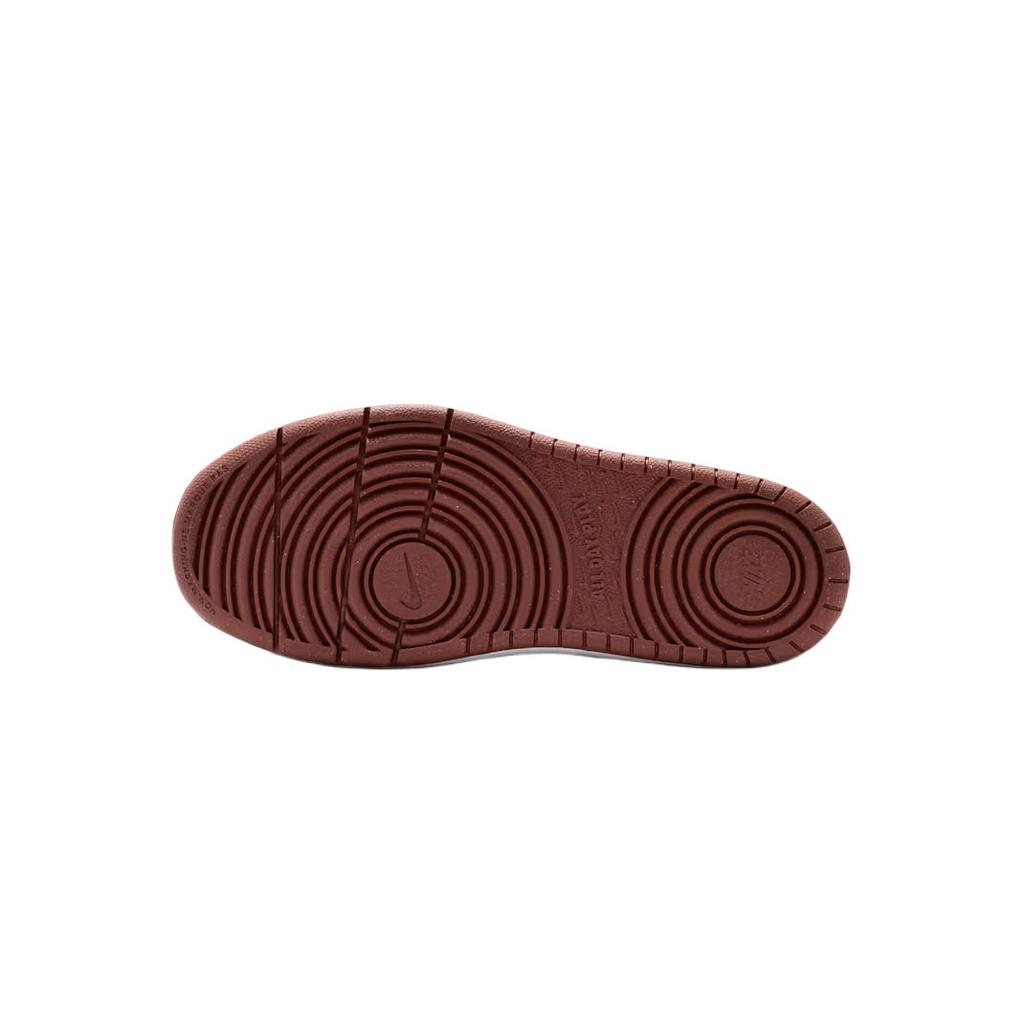 Nike Court Borough Low Recraft PS Nero/Sepia Rosso/Arancio Team/Notte Profonda Sneakers Bambino IO6966-002