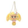 Cute Alice Theme Cat Rabbit Bear Plush Round Bag Kid Toy Decoration Pendant