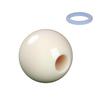 Billiards Practice Ball Aiming Helper Perforated Billiard Strokes Exerciser Training Tool Billiards Cue Ball with Hole