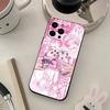 Japanese Classic Anime N-NA N-NA Phone Case For iPhone17,16,15,14,13,12,11 Plus,Pro Max Soft Black Cover